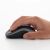 Ergonomic Logitech M185 Wireless Mouse in Hand