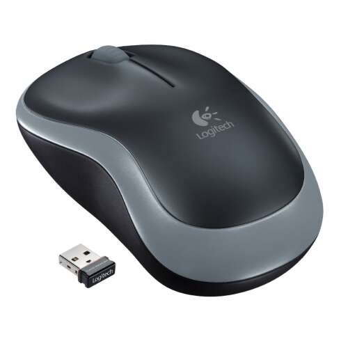 Logitech M185 Безжична мишка, Сива