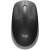 Logitech M190 Wireless-Maus, Full-Size, optisch, grau und schwarz, Draufsicht