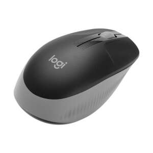 Mouse wireless Logitech M190, dimensiuni standard, optic, gri și negru - Logitech Mouse