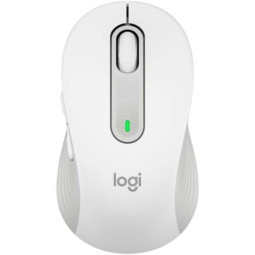 Logitech M650 Signature Wireless Optical Mouse (Medium), Off-White