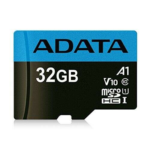 Pamäťová karta ADATA microSDHC 32GB, UHS-I Class 10, V10, A1, s adaptérom