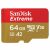 Detalj kartice SanDisk Extreme 64GB MicroSDXC