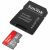 Card SanDisk Ultra 64GB MicroSD și adaptor SD