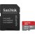 SanDisk MicroSD Card - 64GB Ultra Android (140MB/s, Class 10 UHS-I, A1) + adapter 138052511