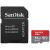 SanDisk Ultra 64GB MicroSD kártya SD adapterrel