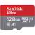 SanDisk Ultra 128GB microSDXC memory card, Class 10, UHS-I, A1