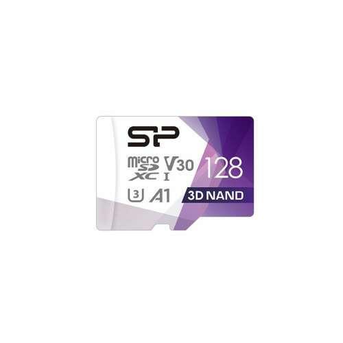 Karta pamięci Silicon Power 128GB microSDXC UHS-I U3 V30 A1 3D NAND