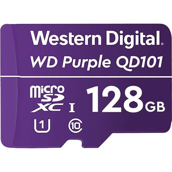Western Digital MicroSD kártya - 128GB (microSDHC, SDA 6.0, 24/7...