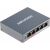 Schräge Ansicht des Hikvision DS-3E0105P-E/M 4-Port PoE Switch
