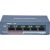 Hikvision DS-3E0105P-E/M 4-Port PoE Switch Vorderansicht