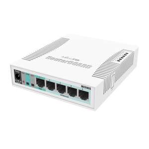 Switch Gigabit Ethernet MikroTik RB260GS Routerboard cu 5 porturi și 1 port SFP - MikroTik