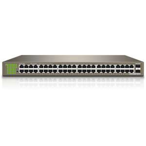 Tenda TEG1050F 48 portos Gigabit Ethernet kapcsoló 2 SFP porttal - Műszaki cikk & Elektronika