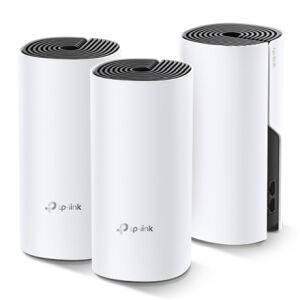 TP-Link Deco M4 Whole Home Mesh WiFi systém (3-pack) - TP-Link Wi-Fi routre, adaptéry
