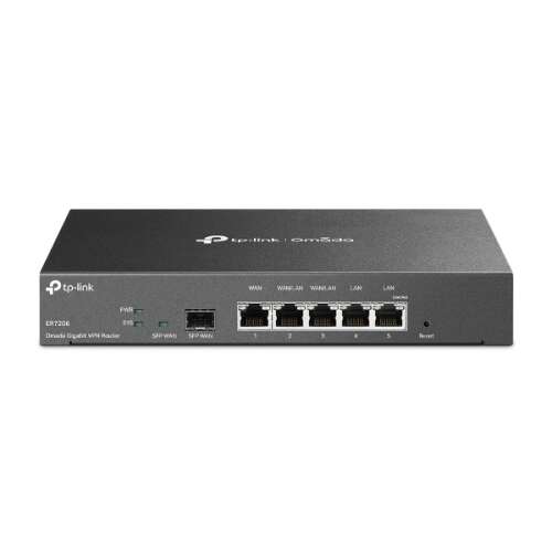 TP-Link ER7206 Gigabit VPN рутер, предна гледка