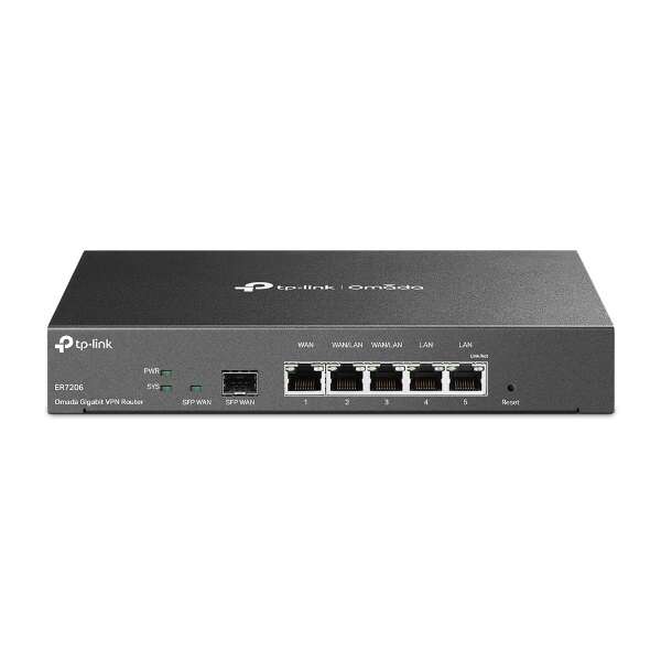 TP-Link Router - ER7206 VPN (1Gbps, 6 port, 1 RJ45 + 1 SFP WAN /...