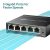 TP-Link TL-SG105E 5-Port Gigabit Easy Smart Switch s 5 Gigabit portami pre vyššie rýchlosti