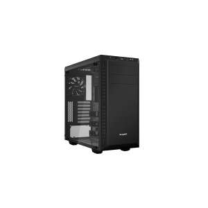 be quiet! Pure Base 600 Window Black ATX computer case with tempered glass side panel - Be Quiet