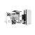 Be Quiet! Pure Base 500 Window White PC-Gehäuse Explosionszeichnung