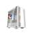DeepCool CC360 ARGB WH White PC Case with Tempered Glass and ARGB Fan