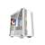 DeepCool Kućište za računalo - CC360 ARGB WH (bijelo, s prozorom, 3x12cm ventilator, Mini-ITX / Micro-ATX, 1xUSB3.0, 1xUSB2.0)
 64964082