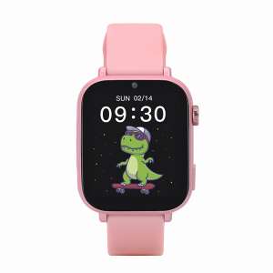 GARETT Kids N!ce Pro 4G smartwatch for kids, pink, front view - Smartwatch