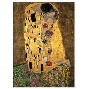 Gustav Klimts Gemälde Der Kuss, das im Clementoni Museum Collection 1000-teiligen Puzzle enthalten ist - Puzzle