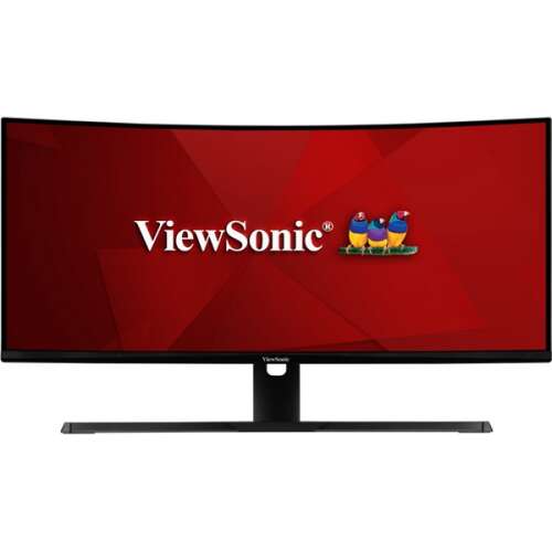 ViewSonic VX3418-2KPC 34 Zoll gekrümmter UltraWide-Monitor, Vorderansicht