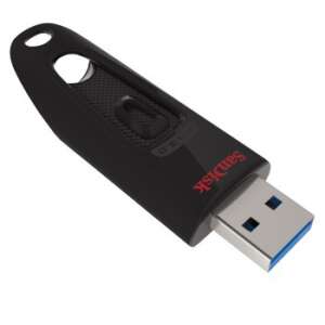 USB флаш памет SanDisk Cruzer Ultra 128GB USB 3.0, черен - SanDisk
