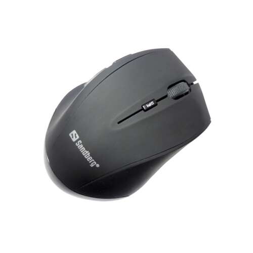 Sandberg Wireless Mouse Pro, mouse de calculator ergonomic negru