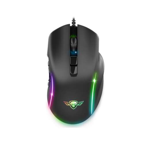 Spirit of Gamer ELITE-M30 RGB Gaming Mouse, Black