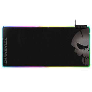 Spirit of Gamer Darkskull RGB XXXL Mouse Pad with USB Hub, black - Mouse Pad