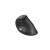 Trust 23731 ergonomic vertical wireless mouse, black, side view