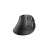 Trust 23731 ergonomic vertical wireless mouse, black, showing the Trust logo