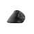 Trust 23731 ergonomic vertical wireless mouse, black, showing the Trust logo