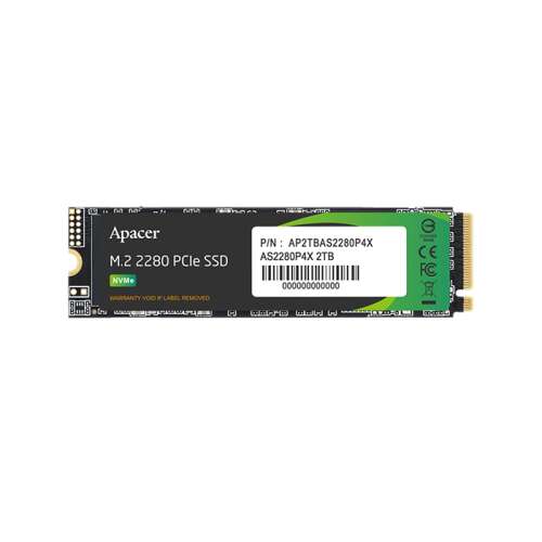 Apacer SSD AS2280P4X Series - 512GB AP512GAS2280P4X-1 (M.2 PCI-E Gen. 3, Odczyt: 2100 MB/s, Zapis: 1700 MB/s)
