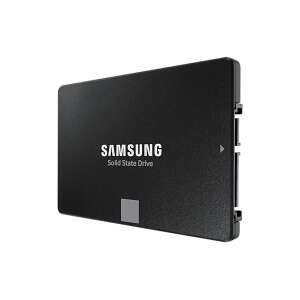 Abgewinkelte Ansicht der Samsung 870 EVO 4TB SATA III SSD - Samsung SSD-Laufwerke