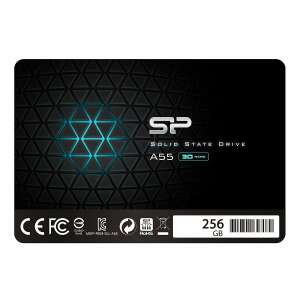 Silicon Power A55 256GB SSD, 2,5 cala SATA III, 3D NAND, 560MB/s prędkość odczytu, 530MB/s prędkość zapisu - Silicon Power