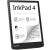 PocketBook InkPad 4 E-Reader, der seine Funktionen auf dem E-Ink-Display präsentiert.
