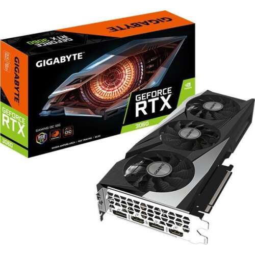 Gigabyte GeForce RTX 3060 GAMING OC 12G (rev. 2.0) NVIDIA 12 Giga Bites GDDR6