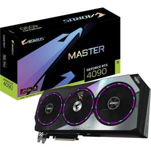 Gigabyte AORUS GeForce RTX 4090 MASTER 24G NVIDIA 24 Giga Bites GDDR6X 64973377 Plăci video