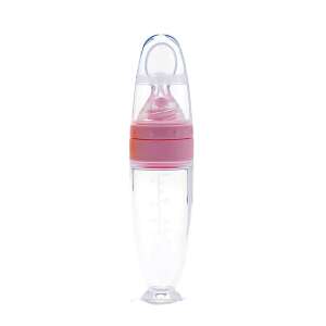 Tappancsos etetőkanál BPA mentes, PVC mentes és Latex mentes Rózsaszín 64976584 Cumisüveg