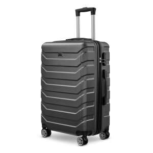 BeComfort L03-G-65, ABS, rolling, grey suitcase 65 cm 96333699 - Fashion & Clothing