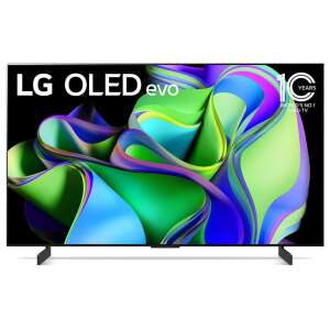 LG OLED42C31LA 4K UHD Smart OLED Evo Televízió, 106 cm, HDR, webOS ThinQ AI 64982544 