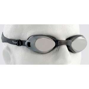 Precision Tornado Anti-Fog úszószemüveg ezüst színben, tükröződő lencsékkel és állítható szilikon pánttal - Úszószemüveg