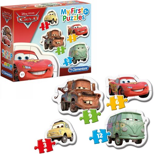 Clementoni Disney Pixar Cars Micimackó Formapuzzle 3, 6, 9, 12 darabos