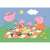 Zusammengesetztes Clementoni Peppa Pig Picknick Puzzle