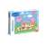 Clementoni Peppa Pig Maxi Puzzle mit 24 Teilen, zeigt Peppa Pig und ihre Familie beim Picknicken