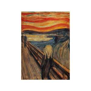 The Scream by Edvard Munch 1000 piece jigsaw puzzle - Clementoni Puzzle