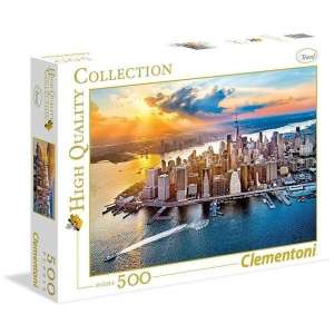 Clementoni New York Puzzle 500db  31760375 Puzzle - Város - Épület
